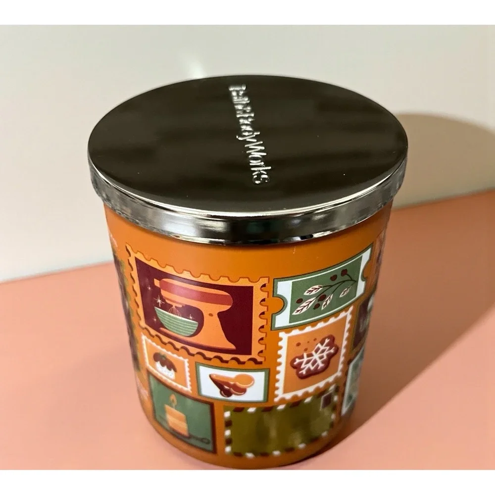 Bath & Body Works Single Wick Candle Cookie‎ Butter Truffle Soy Wax Holiday Gift